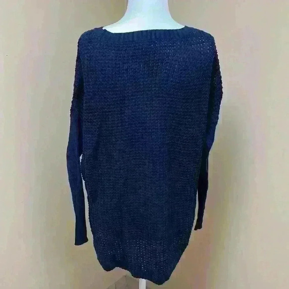 Toro Vince Camuto Royal Blue Sweater with Front Pocket - Picture 3 of 9